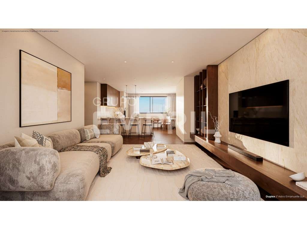 T3 Duplex c/ Terraço Leça da Palmeira - Grande imagem: 4/10