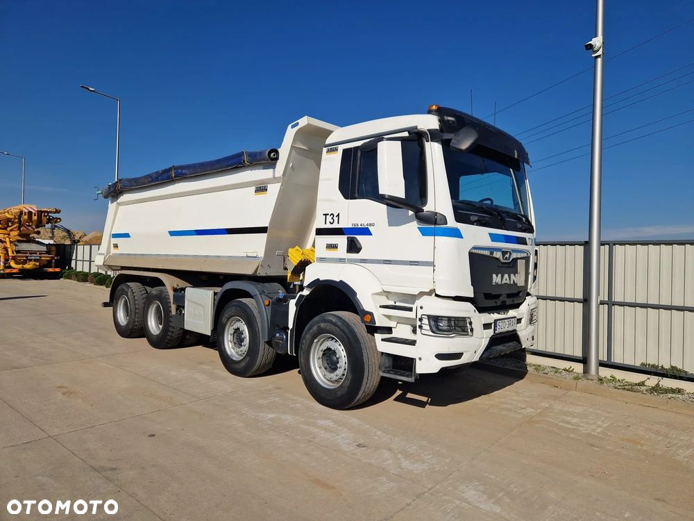MAN TGS 41.480 8x4 * rej. 02.2024 * wywrotka tylnozsypowa * 5szt. * - 2