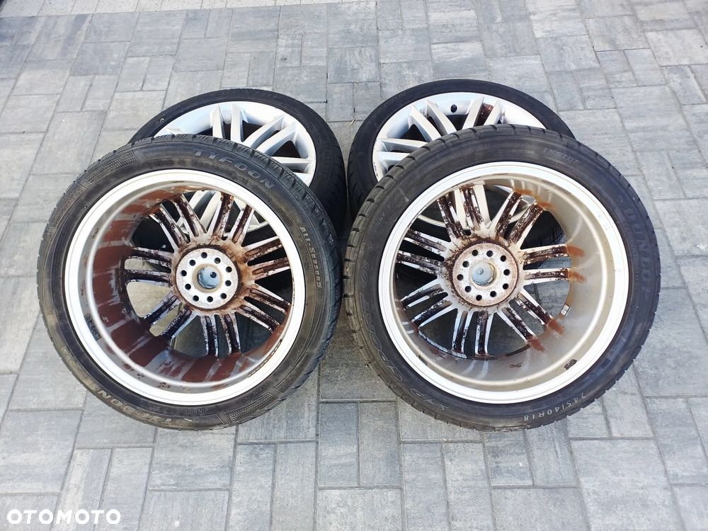FELGI Z OPONAMI KOŁA ALUMINIOWE AUDI A3 R18 5X112 57,1 mm OPONY 2X LATO 2X ZIMA R18 245/40 NR19 - 11