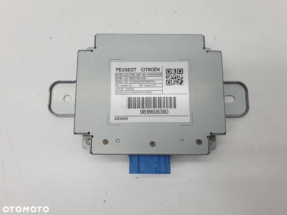 MODUŁ KAMERY COFANIA PEUGEOT 5008 II 9818608380 - 1