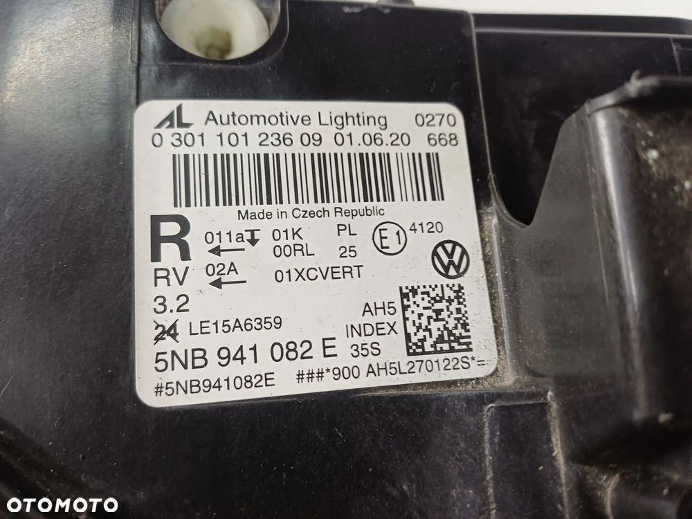 lampa prawy przod vw tiguan II 2 full led europa - 5