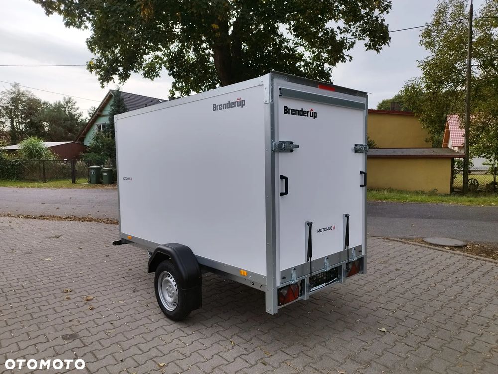 Brenderup Przyczepa Brenderup CD260UB Rampa kontener 260x130x150 1 oś DMC 750kg - 5