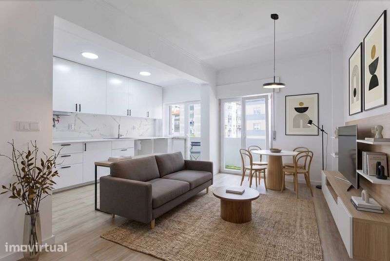 T2 TOTALMENTE REMODELADO E PRONTO A HABITAR EM AGUALVA - Grande imagem: 3/12