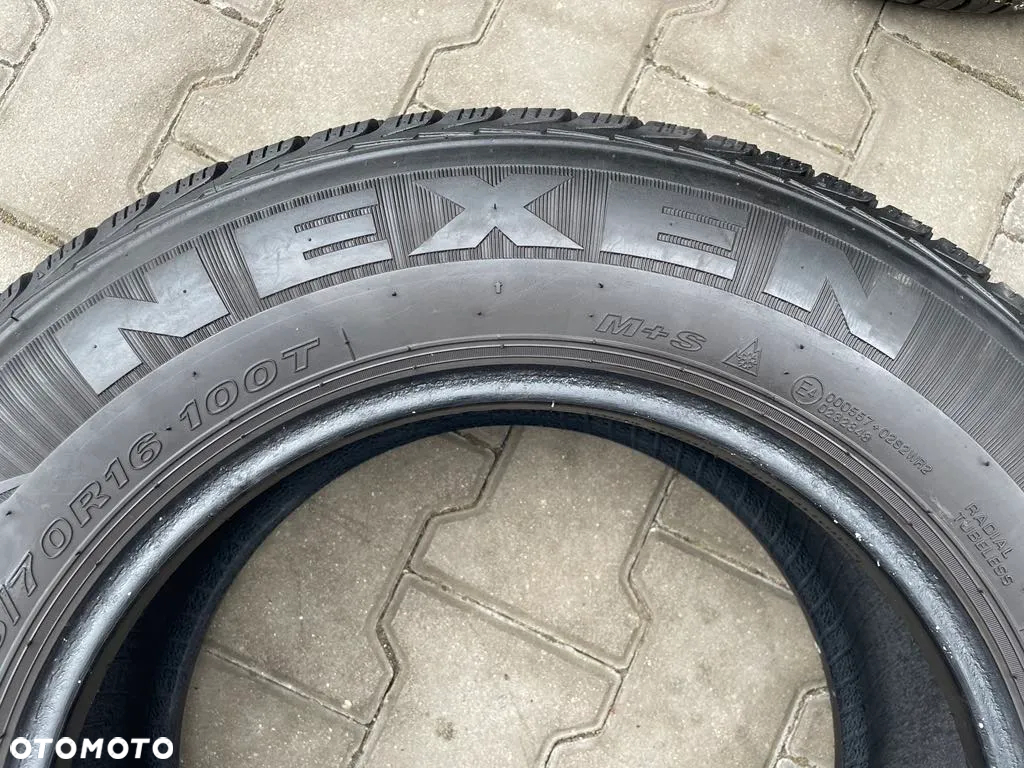 215/70R16 Nexen - Opony zimowe 4szt. 7mm - Montaż - 4
