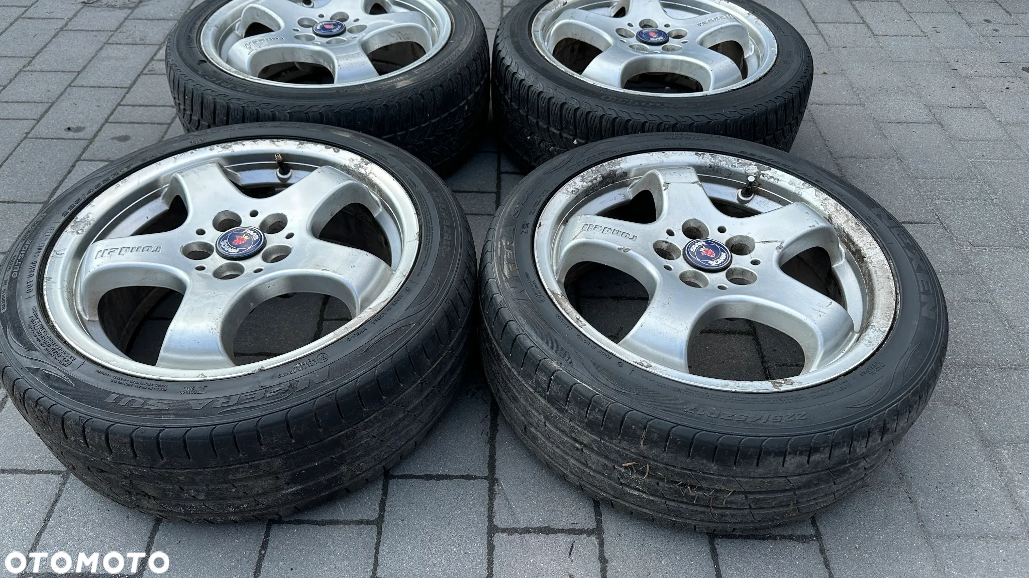 Koła 225/45 r17 5x110 Rondell Saab Opel Chevrolet - 7
