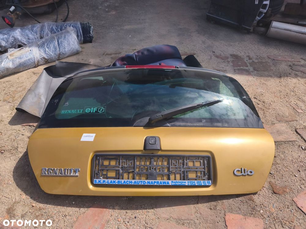 KLAPA BAGAŻNIKA SZYBA TYŁ KPL HB 5D MV302 CLIO II 98-01 - 4