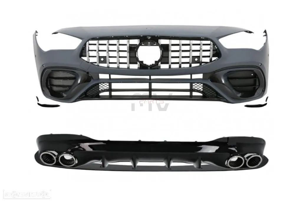 Body Kit Mercedes CLA W118 C118 X118 (2019 a 2022) - 1