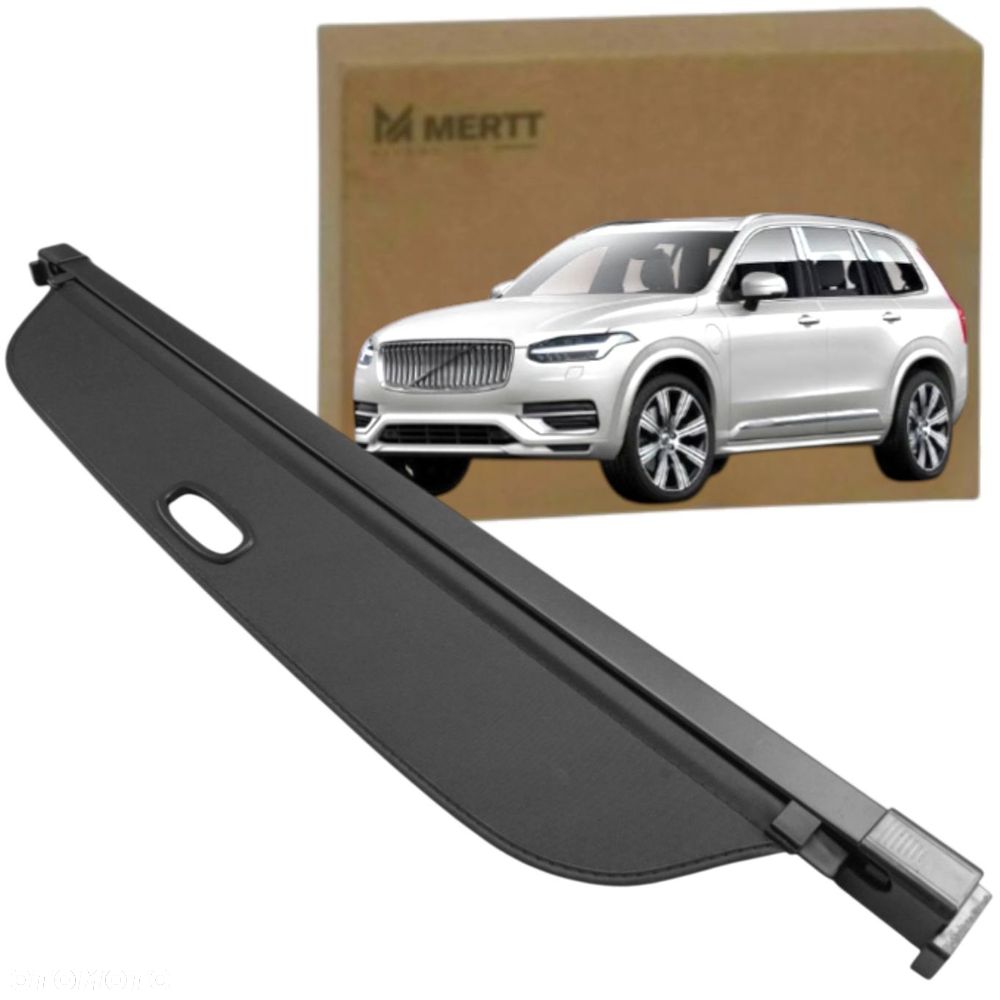 ROLETA BAGAŻNIKA nowa tył tylna VOLVO XC90 XC 90 II 2015+ czarna - 1