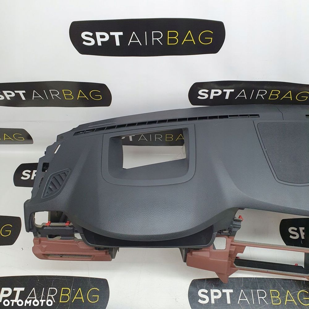 BMW F11 F10 DESKA ROZDZIELCZA KONSOLA KOKPIT PULPIT PODUSZKI AIRBAG AIR BAG NAPINACZE KIT SET - 2