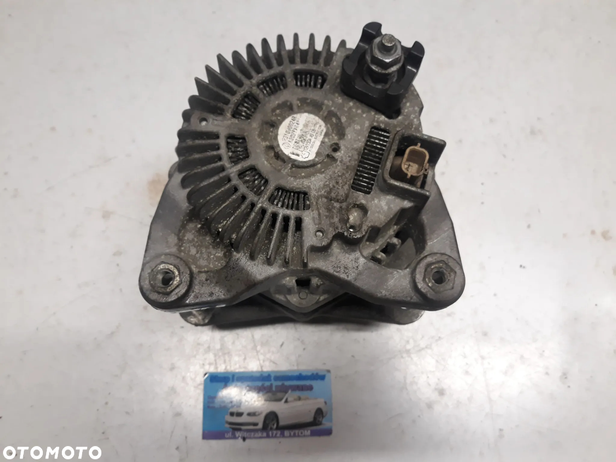 ALTERNATOR RENAULT MEGANE III 1,4 TCE 2009r  150A   231000024R - 2
