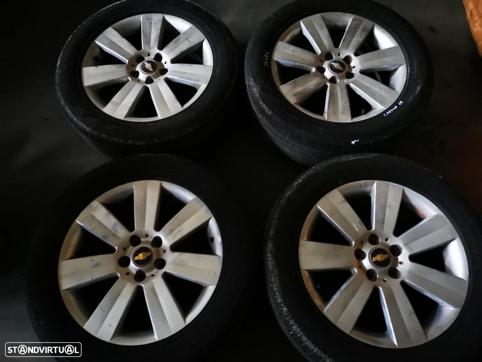 CHEVROLET CAPTIVA 2009 JANTES 18 POLEGADAS JE082 - 2