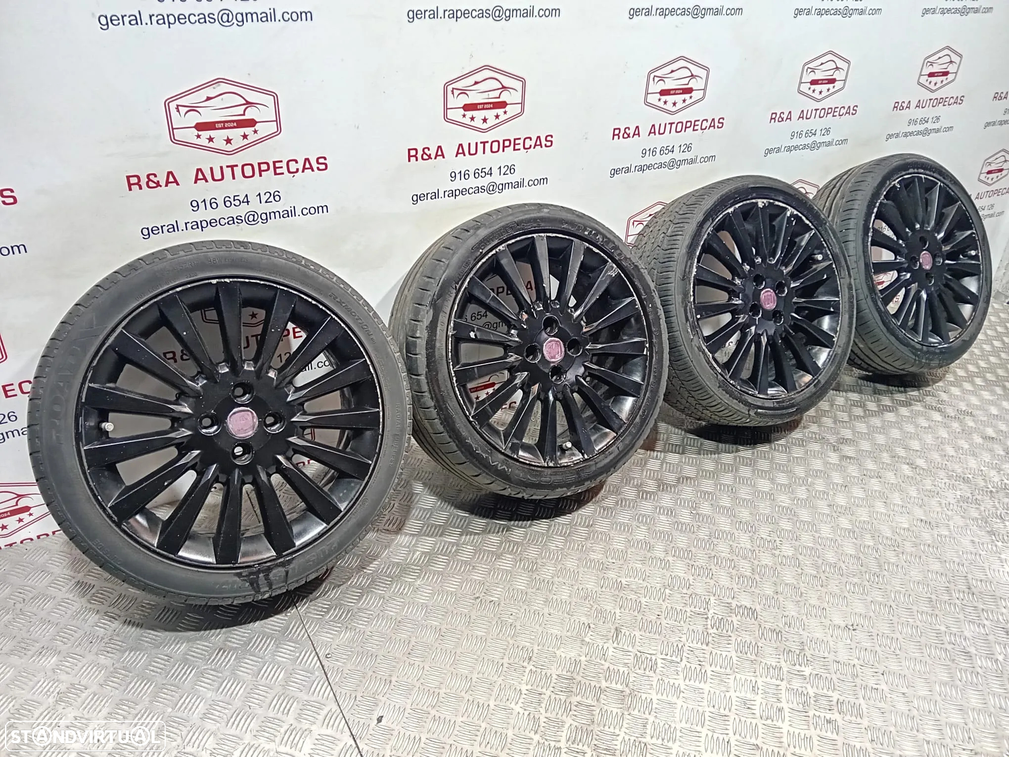 JANTES ORIGINAIS  FIAT PUNTO 17 4X100 - 2