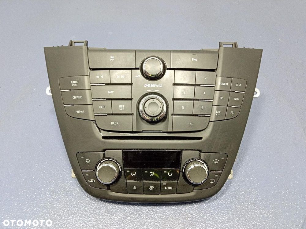 OPEL INSIGNIA A 08- PANEL STERUJĄCY RADIEM I NAWIEWAMI 13273256 - 2