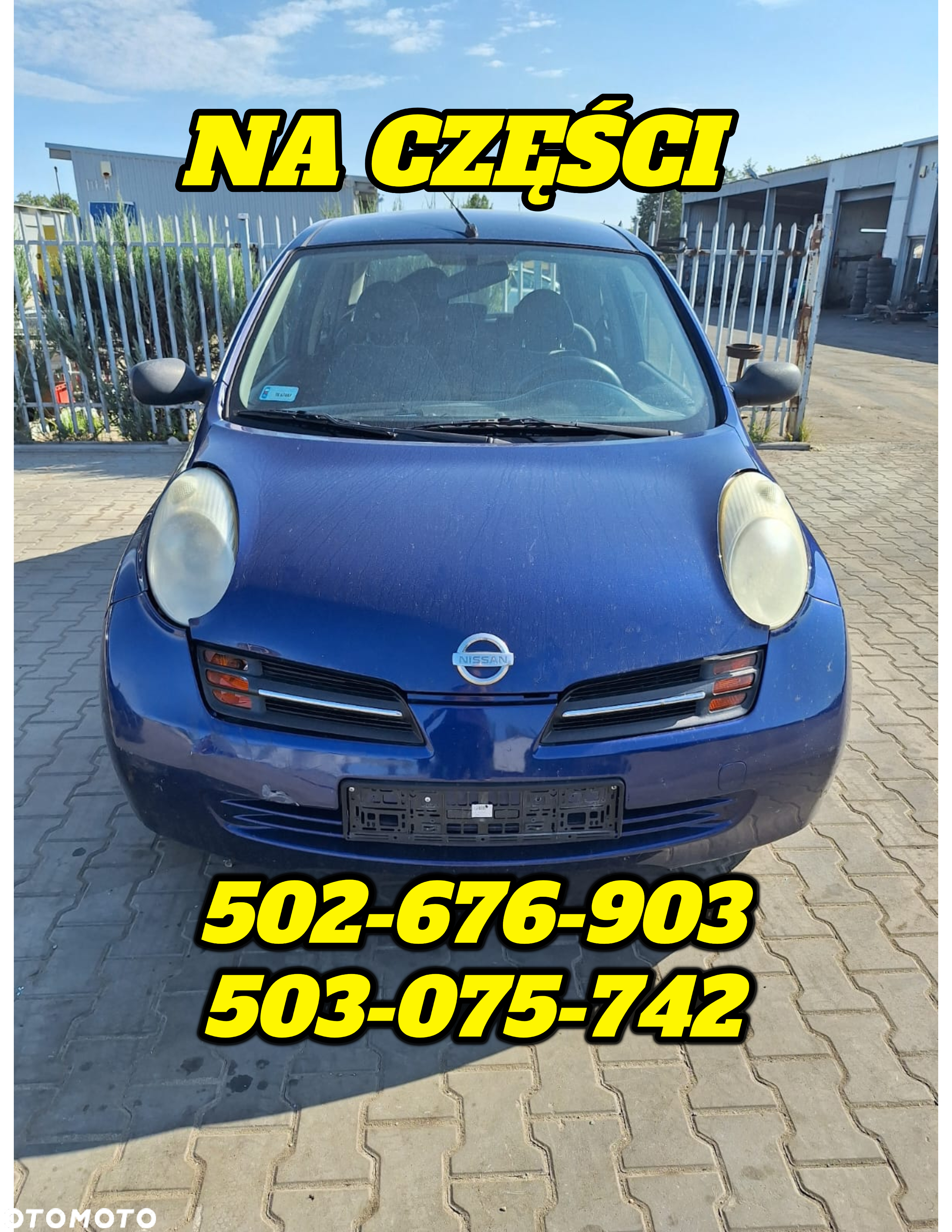SILNIK 1.2 B CR12 NISSAN MICRA K12 GWARANCJA - 2