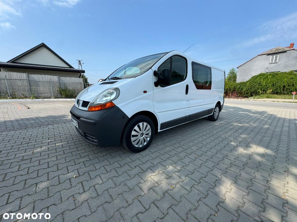 Renault TRAFIC L2H1 Long Dubel Kabina 6os. Brygadówka - 1