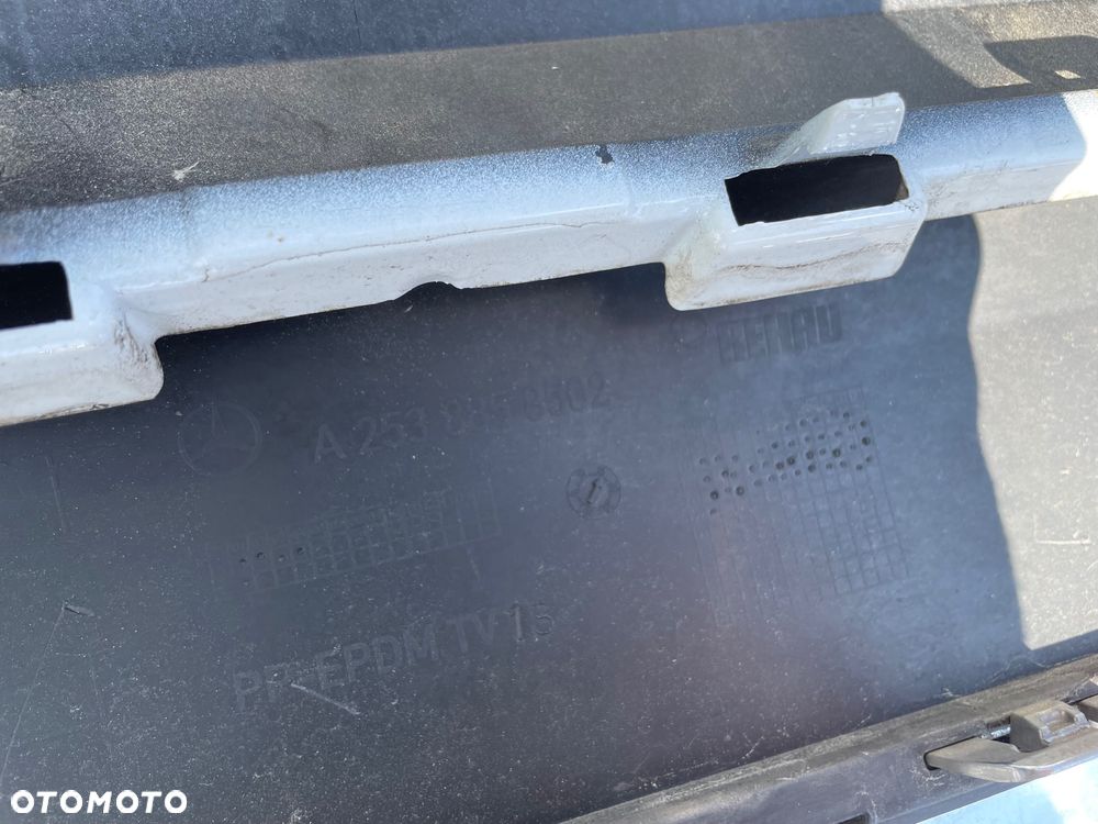 ZDERZAK TY Ł TYLNI MERCEDES BENZ GLC W253 A2538850725 CHROM 6PDC - 11