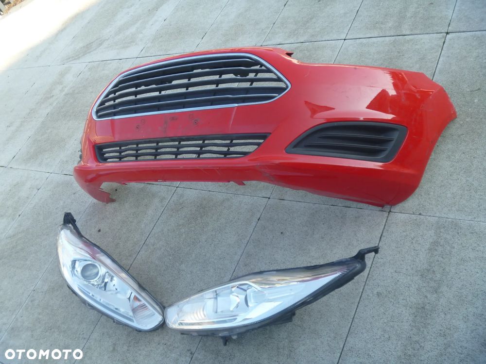 FORD FIESTA MK7 ZDERZAK TYLNY ORYGINAŁ PDC - 17