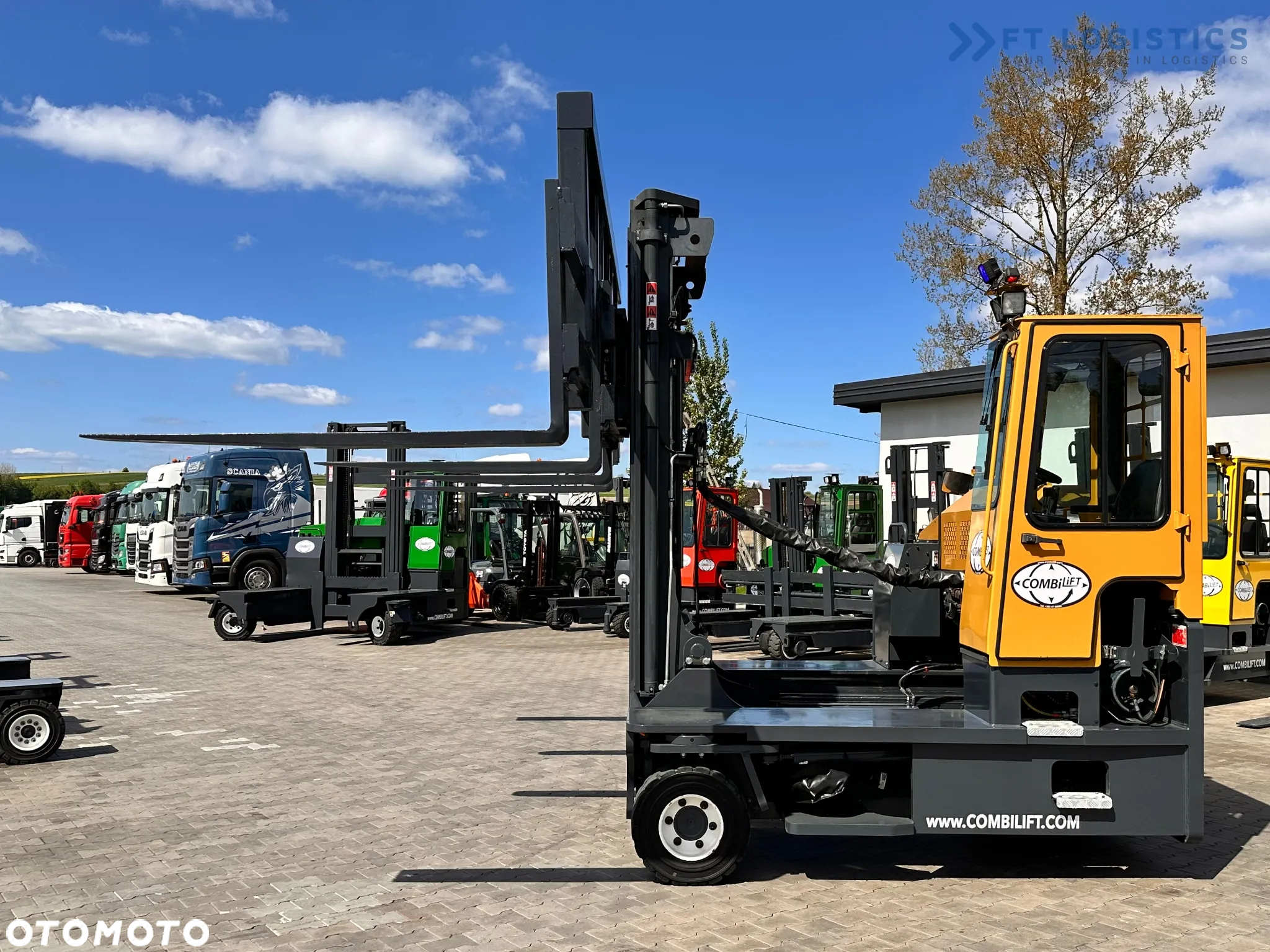 Combilift C9000 / LPG / DUPLEX / 4700MM / WOLNY SKOK / POZYCJONER / PRZESUW WIDEŁ / STAN IDEALNY - 15