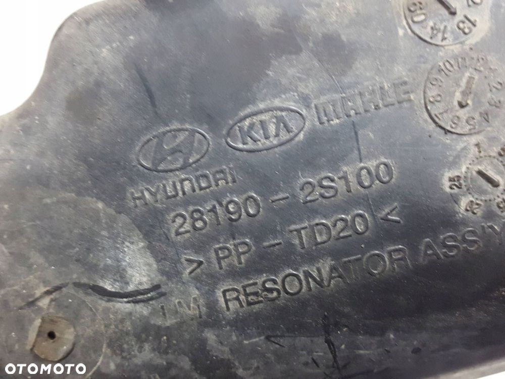 KIA SPORTAGE 3 III 10-15r 1.6 GDI REZONATOR POWIETRZA 28190-2S100 - 4