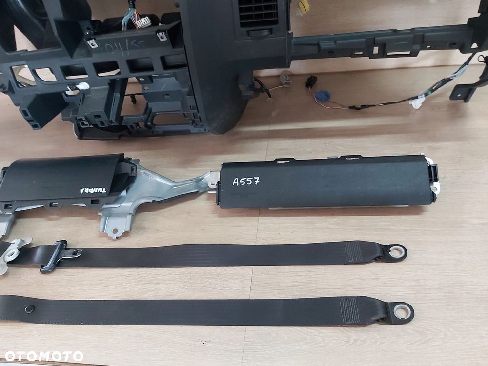 Toyota Tundra II 07 - 14 DESKA Air Bag pasy Poduszka kierowcy Kolanowa - 3