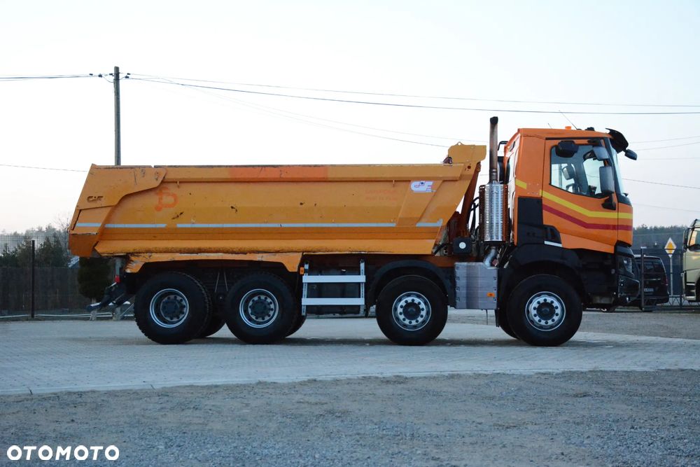 Renault K 480 / 2018r. / 8x4 / Mulda / CiF / Resor / Super stan - 8
