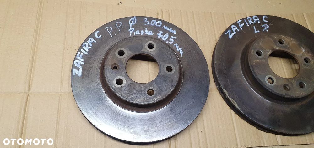 Tarcze hamulcowe przód przednie Opel Zafira C 1.4 Turbo - 3