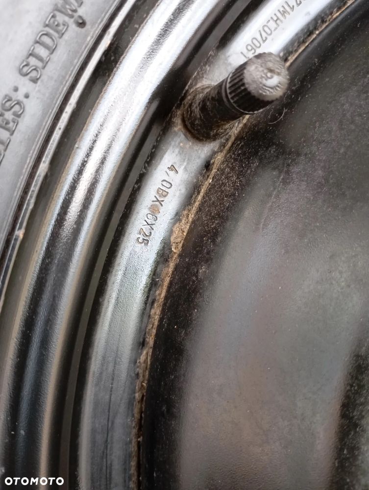 Koło Zapasowe Dojazdowe 125/85 R16 5x108 63,4MM Ford Focus Volvo Jaguar 1S71MH - Gwarancja Wysyłka - 3