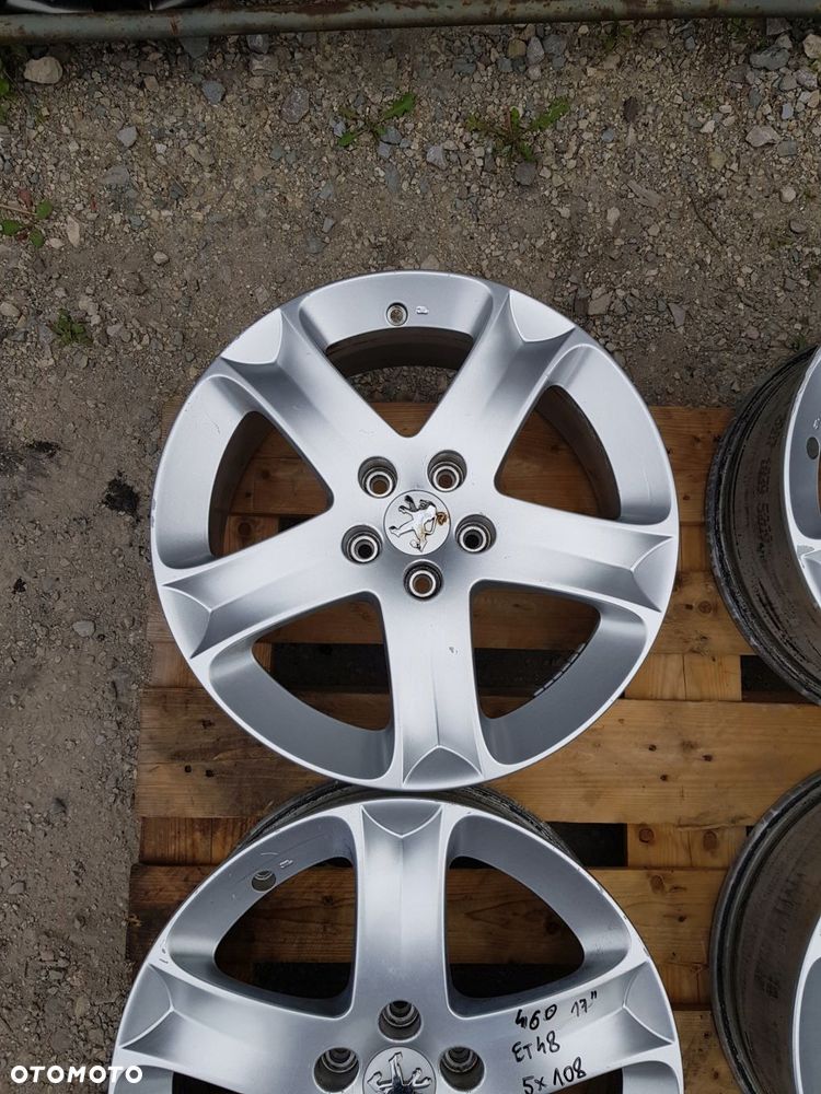 alufelgi dv138-t09 peugeot 407 607 508 7.0''x 17'' 5x108 et 48 - 6