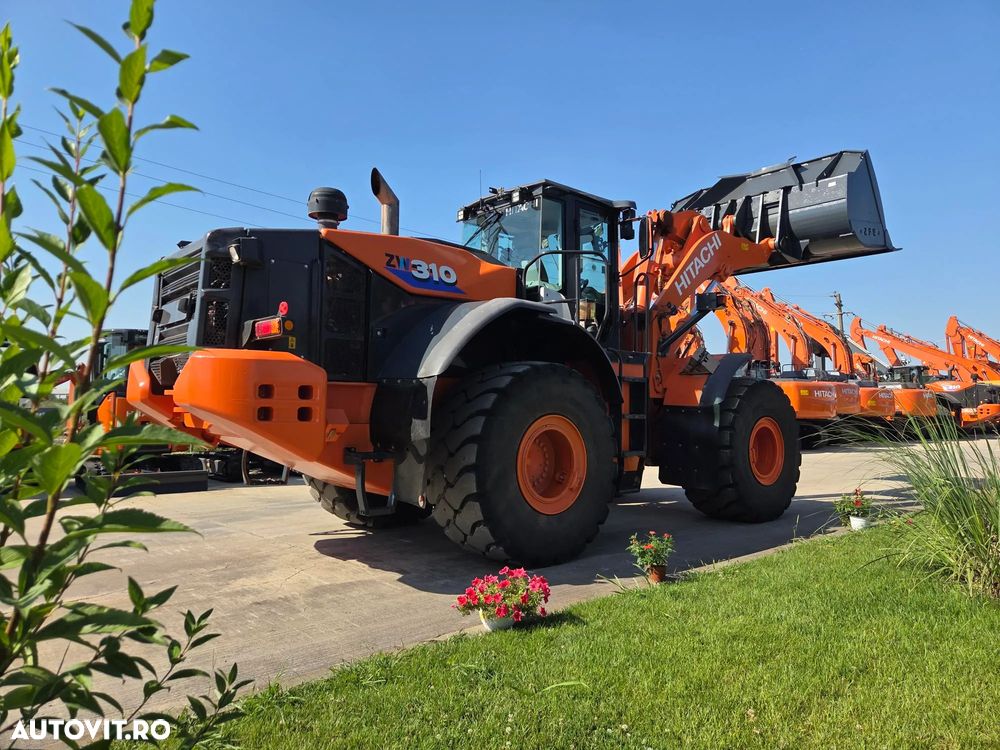 Hitachi ZW310-6, 2019, 7.734h, cupa 5mc, 28 tone, Gresare automata, Cantar, Anvelope Goodyear L5 70% ok, camera spate, consum 17,6l/h, descarca la 4,4m, motor 285CP, VIRARE JOYSTICK, revizii ok, STARE FOARTE BUNA, posibilitate leasing-PROMOTIE 98.750 eur+Tva - 4