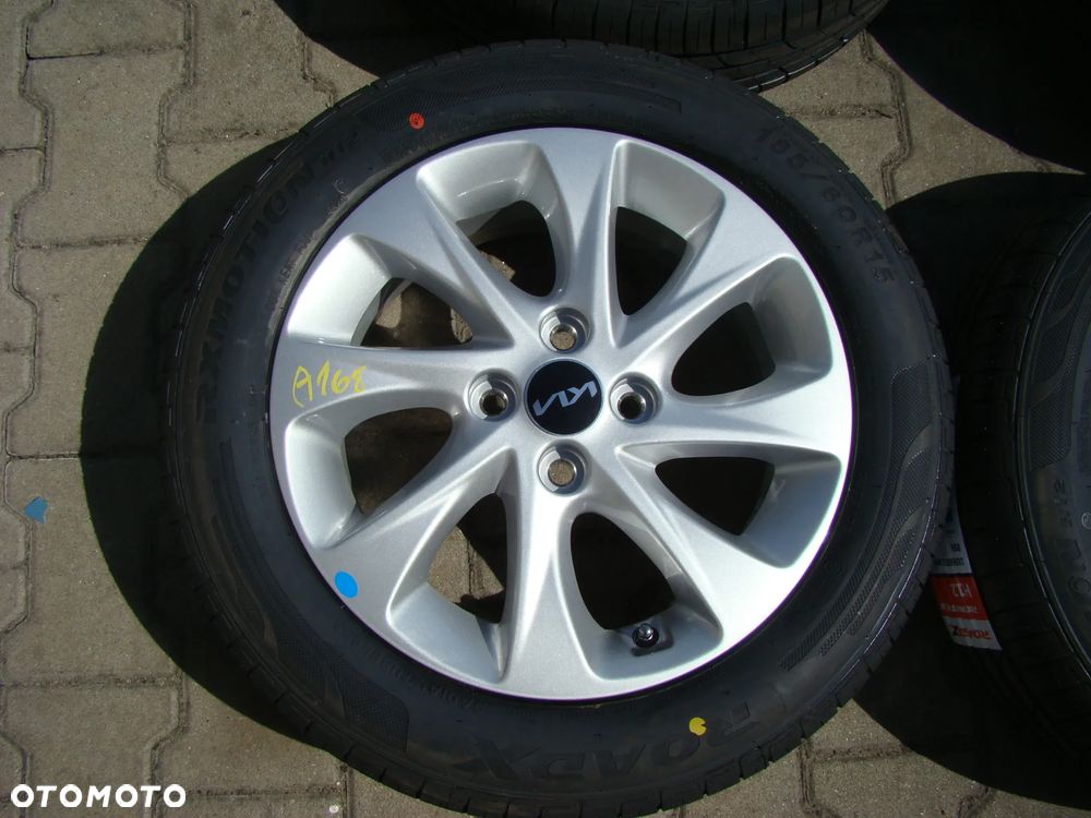 a168 4x100 Kia Rio Stonic 6Jx15 Lato niemontowane 185/60 R15 - 2