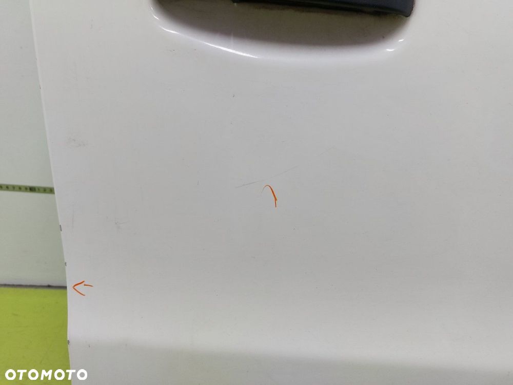 Drzwi przednie prawe przód Fiat Panda II 2003-2013 268/A BIAŁE - 2