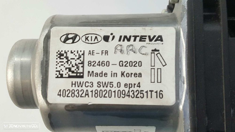 MOTOR ELEVADOR FRENTE DIREITO HYUNDAI IONIQ HYBRID - 4
