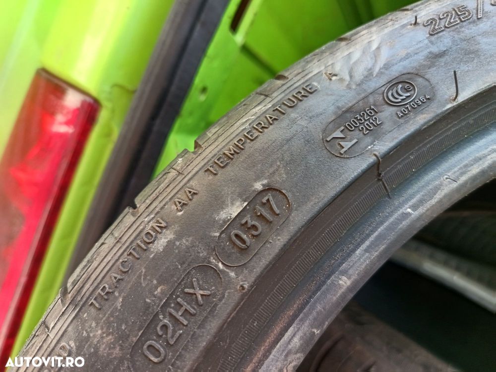 Anvelope vara 225 40 18 Michelin 2017 6.5mm - 7