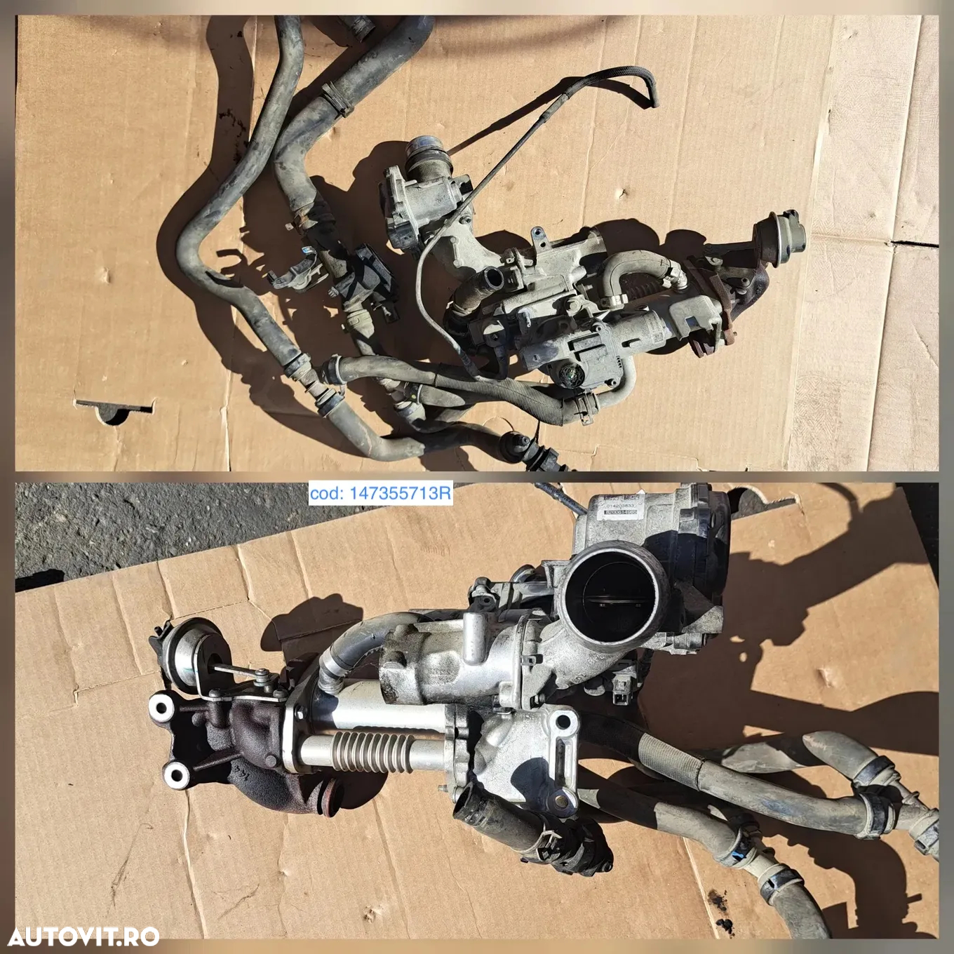Anexe motor renault clio 1,5dci 2012 ECU calculator modul motor pompa vacuum alternator compresor turbo rampa injectoare pompa inalta presiune electromotor egr racitor gaze - 7