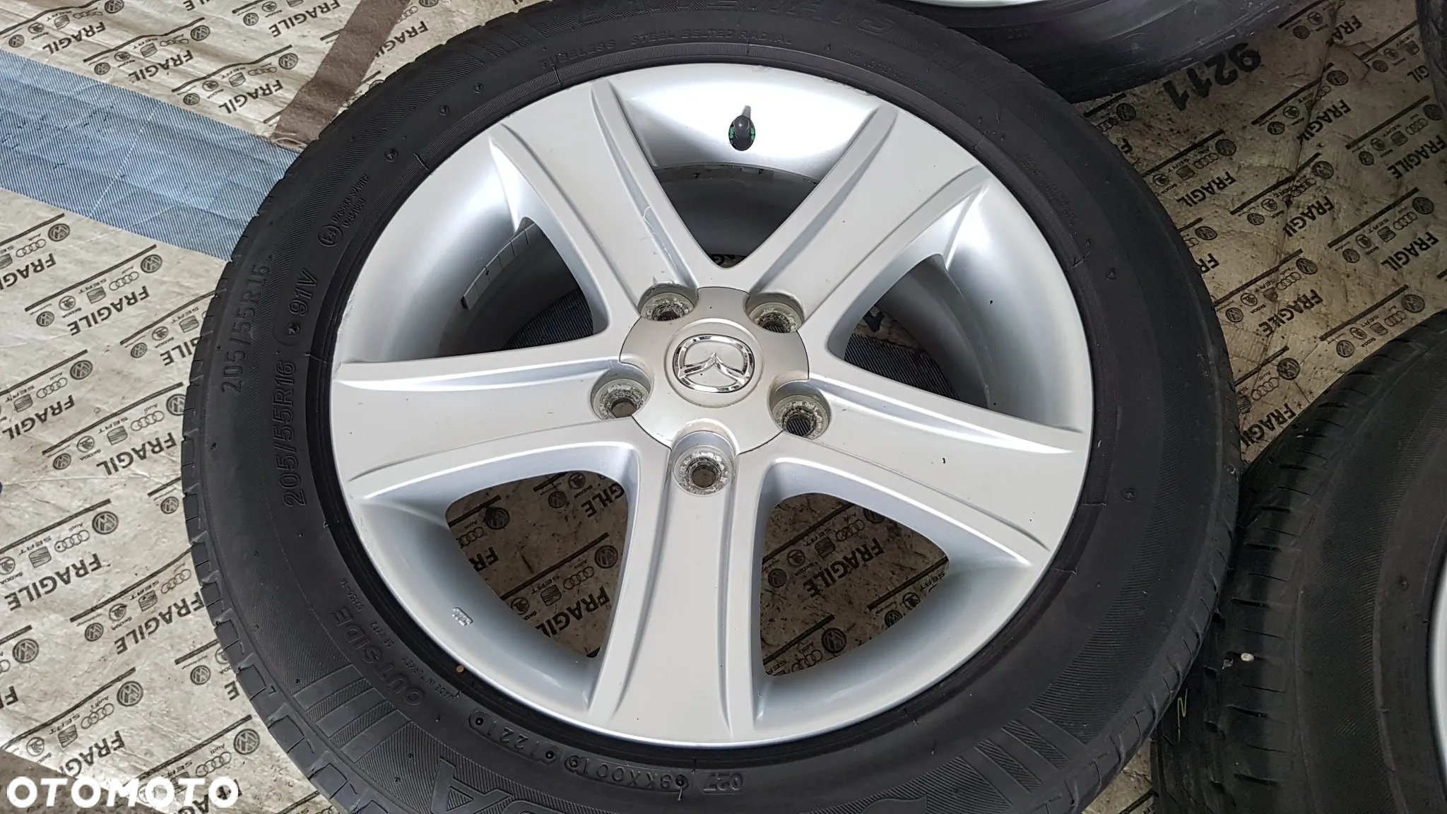 KOŁA LETNIE MAZDA 3 5 6 HYUNDAI  KIA 5X114,3 205/55R16 7JX16 ET 55 - 13