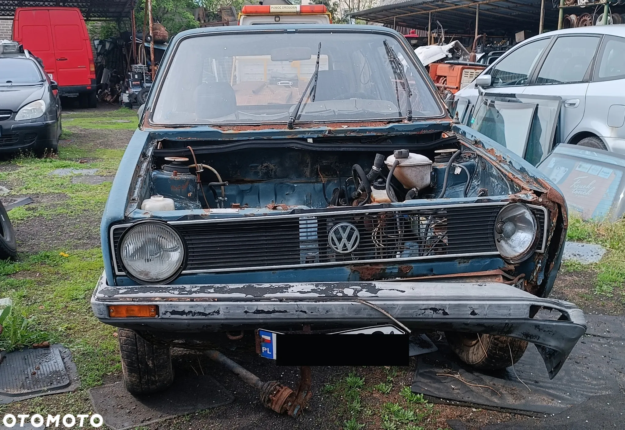 VW GOLF Mk1 Drzwi Pas Szyby Skrzynia Lampy - 18