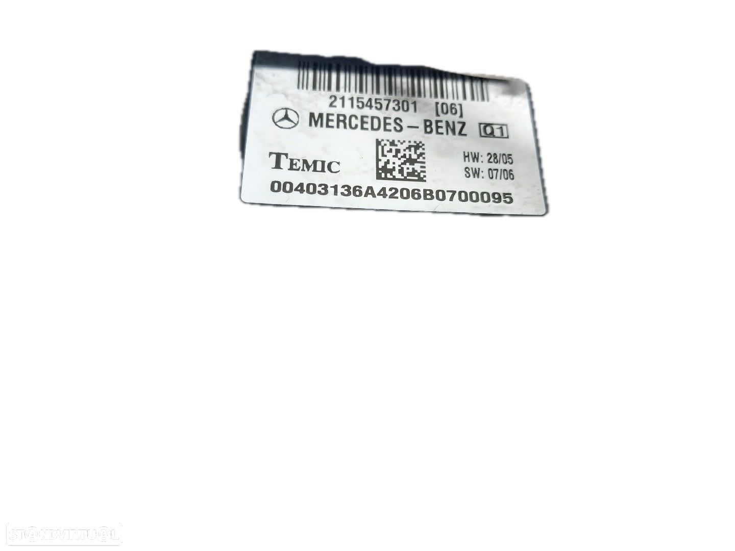 Módulo Eletrónico Mercedes-Benz E-Class (W211) - 4