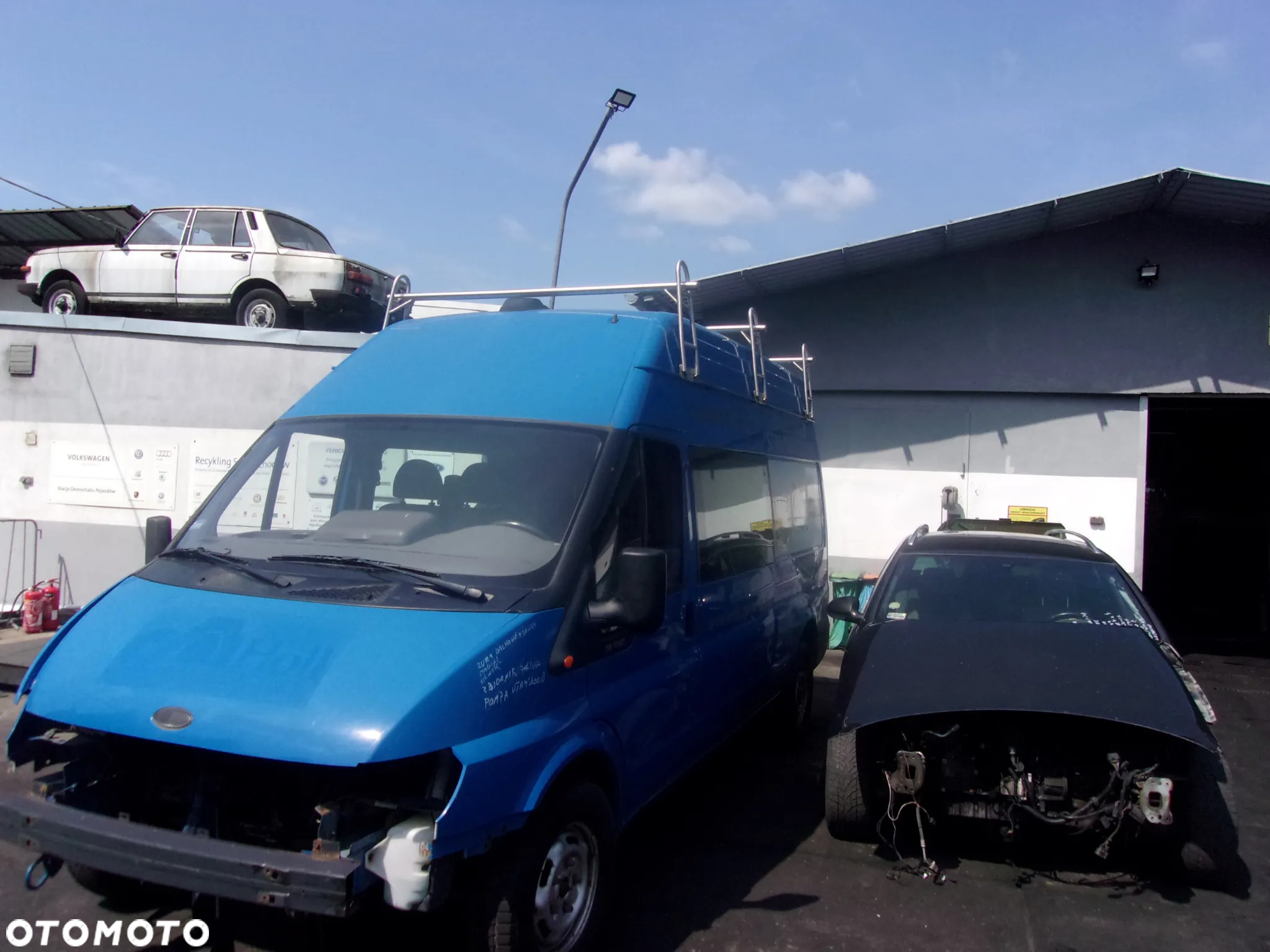 BAGAZNIK DACHOWY POPRZECZKI RELINGI Ford Transit - 2