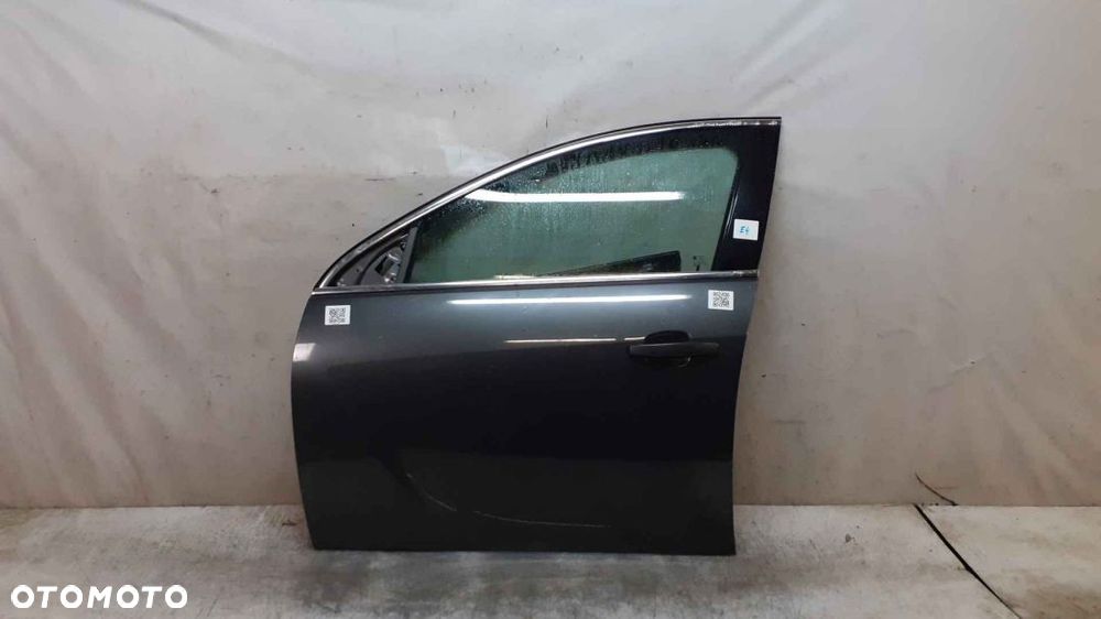 /DRZWI PRZÓD PRZEDNIE LEWE DO OPEL INSIGNIA A 1 I Z168 SZARE GRAFITOWE
