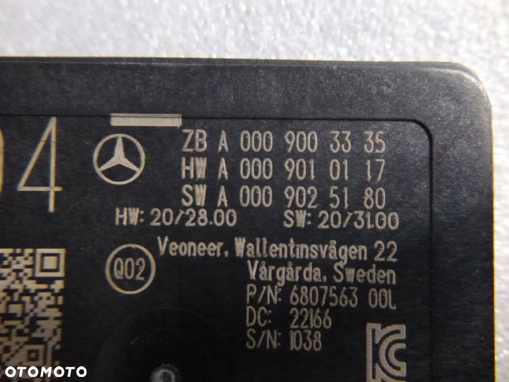 MERCEDES W223 C W206 EQS RADAR DISTRONIC MODUŁ NOWY - 7