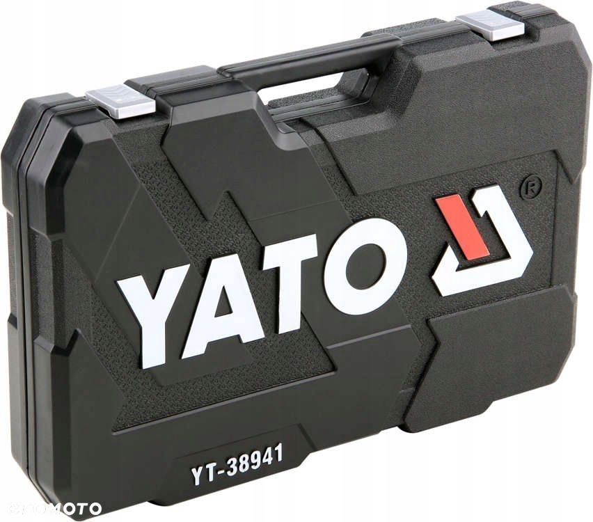 YATO ZESTAW XXL 225el KLUCZE NASADOWE 1/4" 3/8" 1/2" NASADKI PŁASKIE TORX - 6