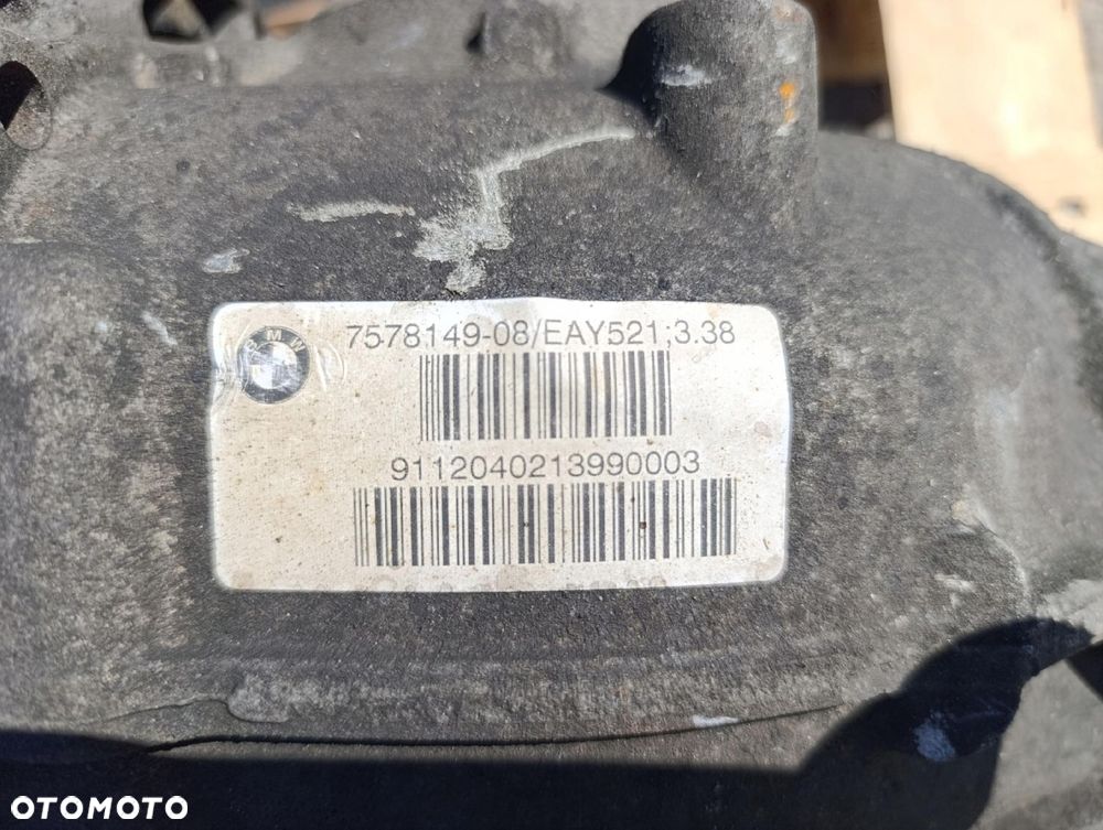 BMW F10 F11 TYLNY DYFER N47 7578149 3.38 - 2
