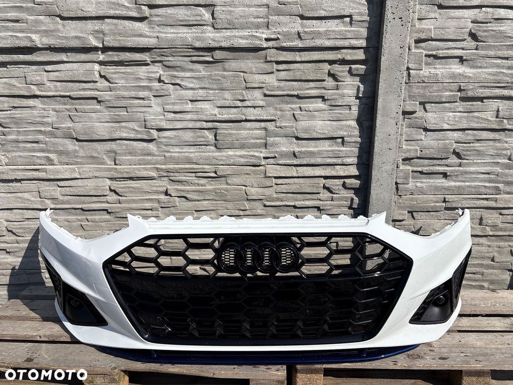 Audi A4 S4 S Line B9 lift 2019- zderzak przedni - 1