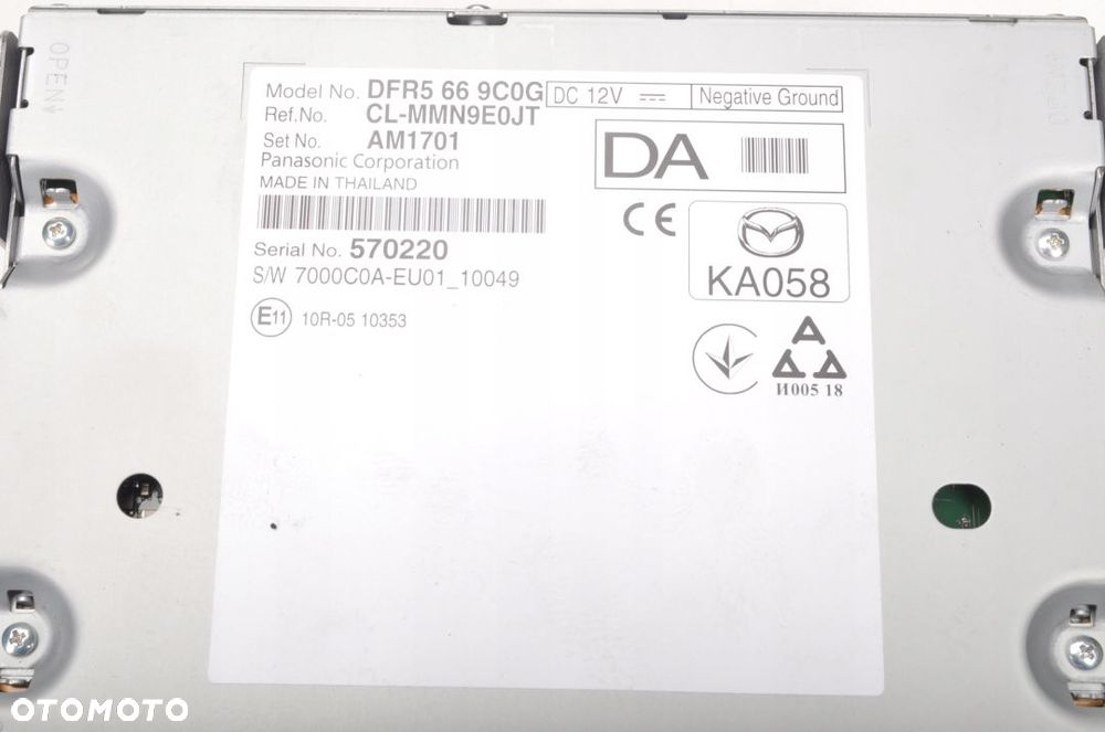 MAZDA CX-30 MODUŁ NAWIGACJI DFR5 66 9C0G 21R - 5
