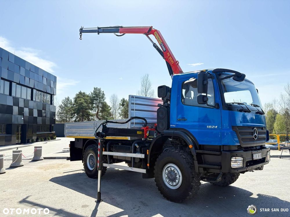 Mercedes-Benz AXOR 1824 4x4 PALFINGER PK 8500 HDS Żuraw - 3