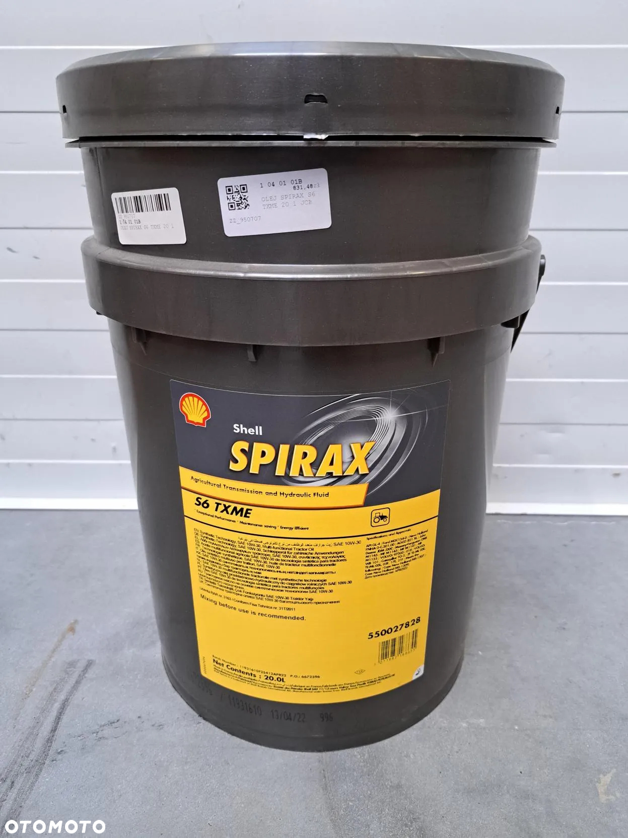 SHELL SPIRAX S6 TXME 20L - 2