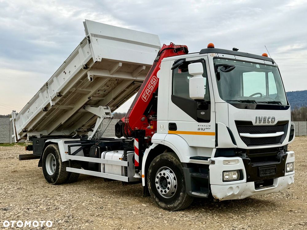 Iveco STRALIS 310 / WYWROTKA / HDS / FASSI F135 / HYDROBURTA / E5 EEV / 3 STRONNA / MANUAL - 5