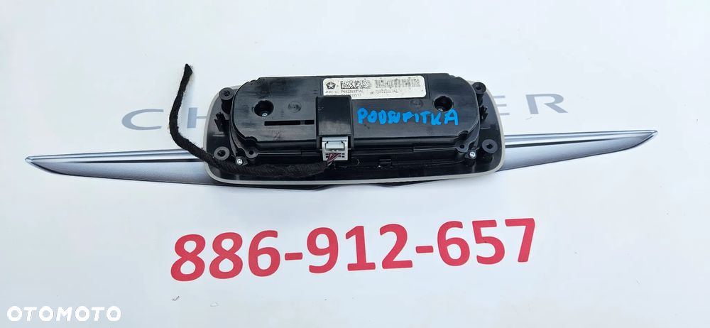 Chrysler Pacifica 2016- Panel klimatyzacji podsufitki AC Sterowanie nawiewem P68223337AE 68223337AE - 3