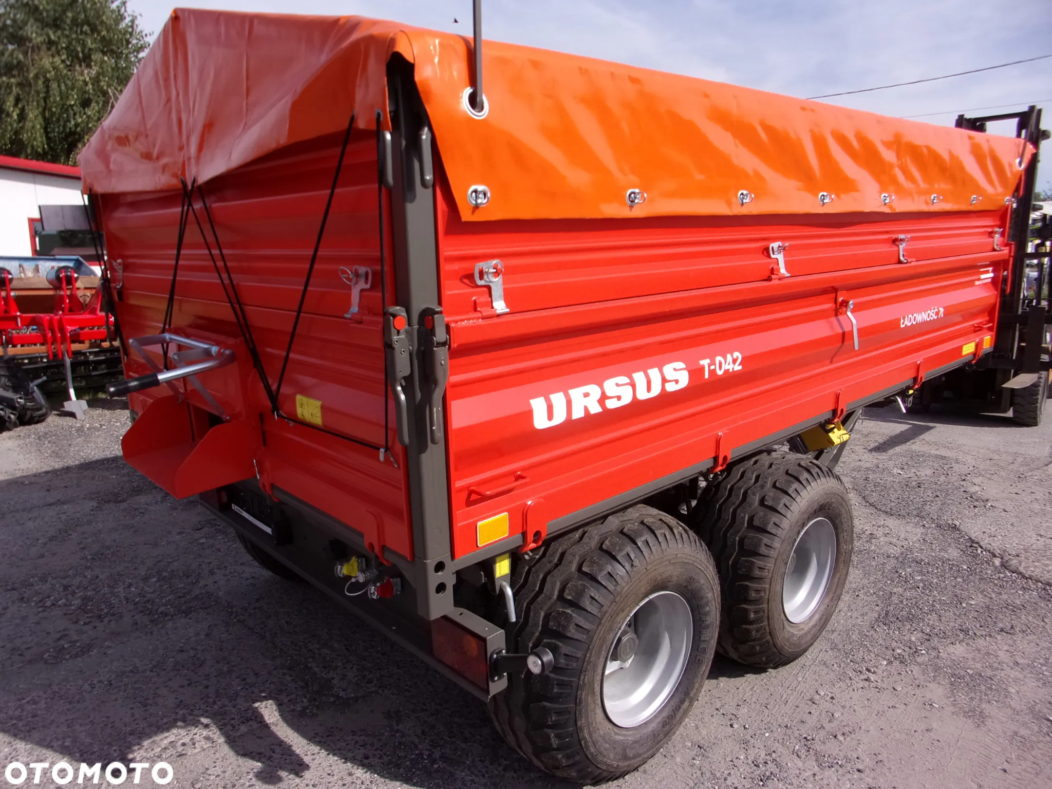 Inny Przyczepa ciężarowa-rolnicza Ursus 7t T-042 TANDEM z systemem trójstronnego wywrotu w Rad-Masz OPOCZNO - 15