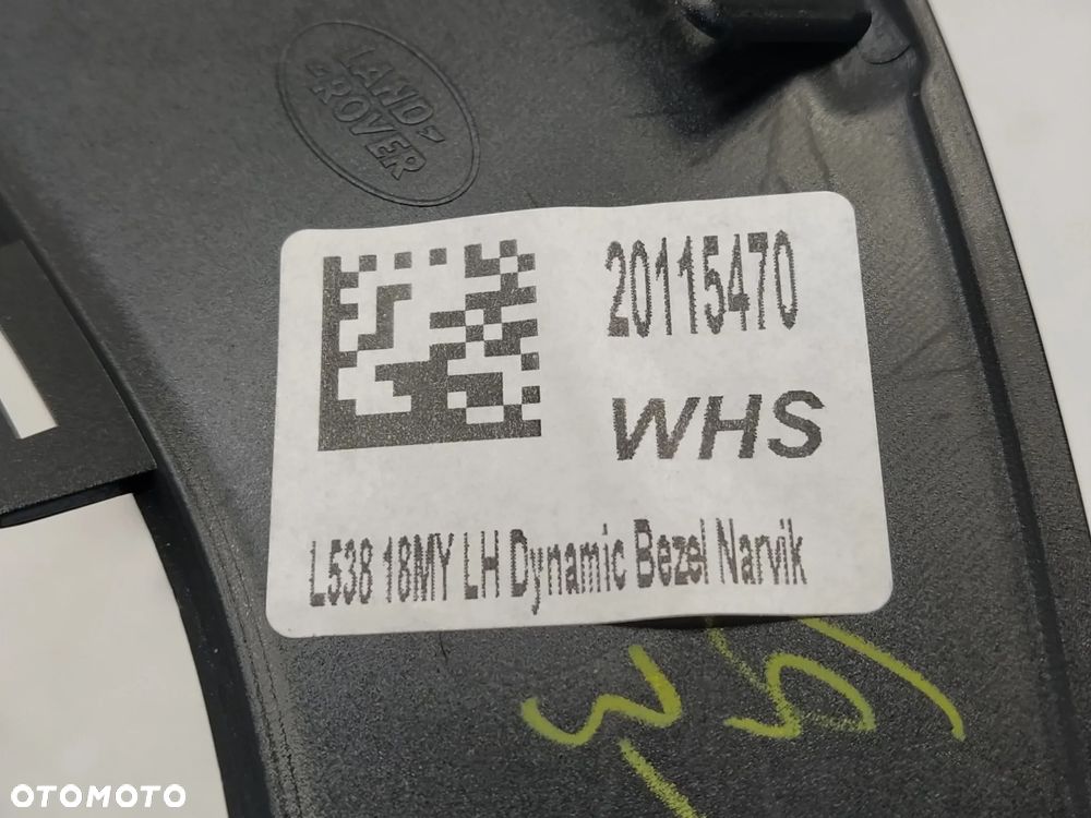 RANGE ROVER EVOQUE L538 2012-2018 DOKŁADKA LISTWA DEKOR ZDERZAKA PRZÓD PRZEDNIA NOWY ORYGINAŁ - 9